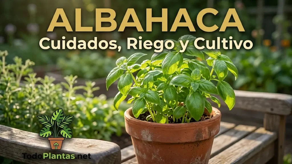 Albahaca: cuidados, riego y cultivo