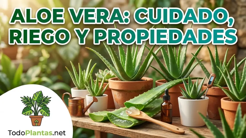 Aloe vera: cuidados, riego y propiedades
