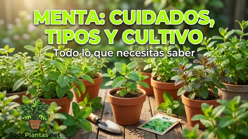 Menta: cuidados, tipos y cultivo