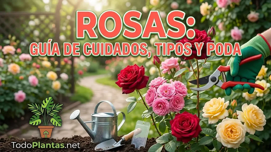 Rosas: cuidados, tipos y guía de poda